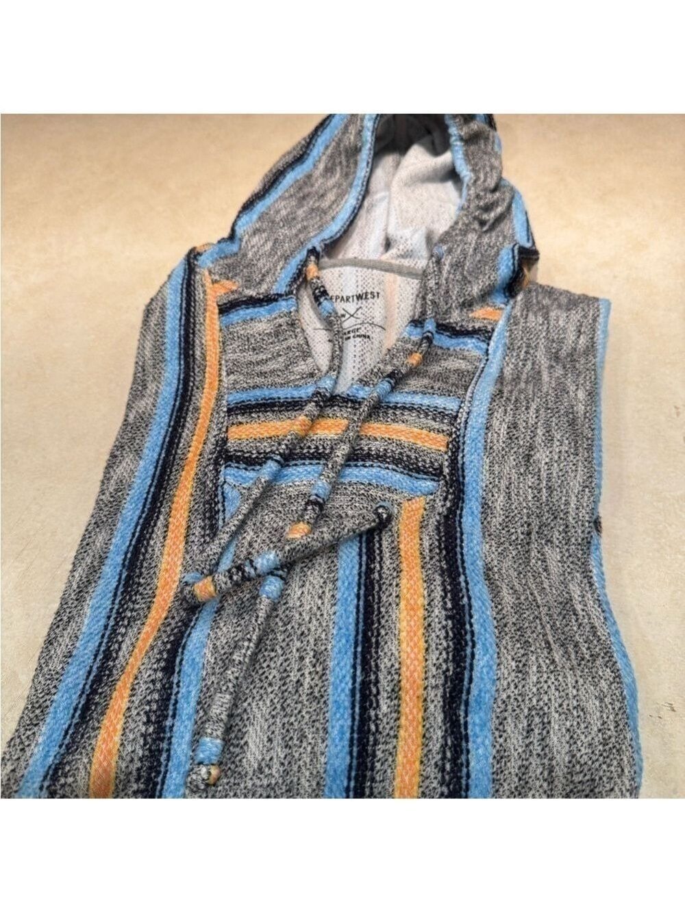 DepartWest Sold by Buckle Mens Hoodie Baja Pullover Size Large - Picture 10 of 10